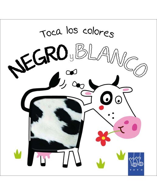 Toca los colores. Negro y blanco: Con texturas(Tapa dura) 1