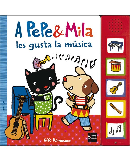 A Pepe y Mila les gusta la música (Capa dura) 1