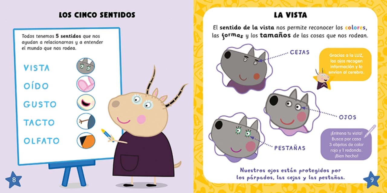 Peppa Pig. Primeros aprendizajes - Aprende con Peppa. Mi cuerpo (Capa dura) 3