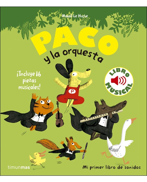 Imagem 0 de Paco y la orquesta. Libro musical(Tapa dura)