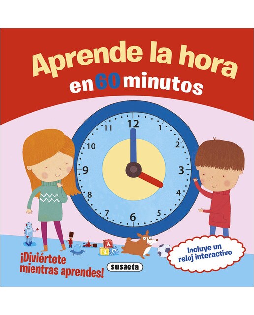 Aprende la hora en 60 minutos(Tapa dura) 1