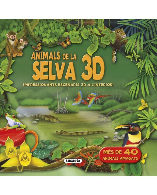 Animals de la selva 3D (Capa dura) 1