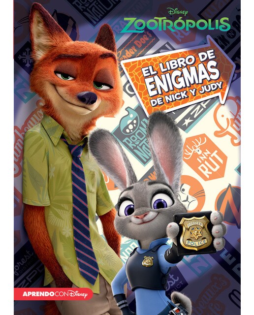 Zootrópolis. El libro de enigmas de Nick y Judy (Disney. Actividades) (Capa dura) 1