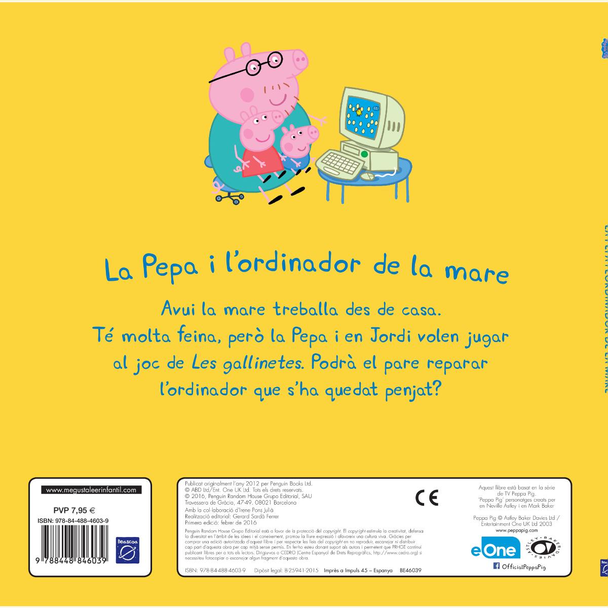Peppa Pig. Un conte - La Pepa i l'ordinador de la mare (Capa dura) 2