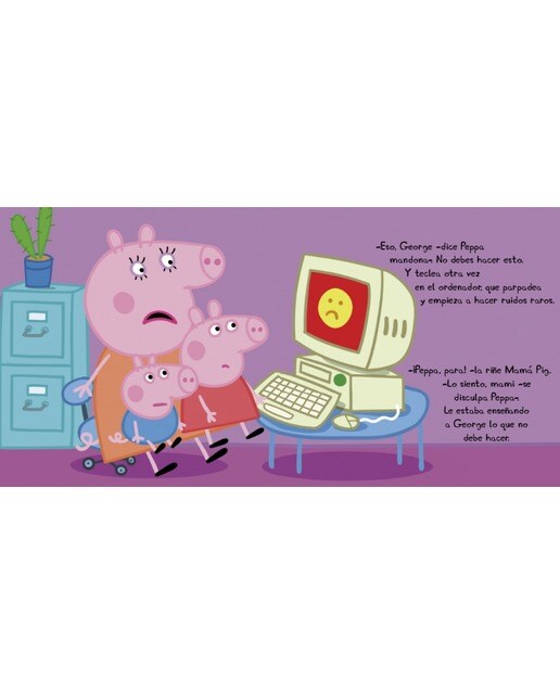 Peppa Pig. Un cuento - Peppa y el ordenador de Mamá Pig (Capa dura) 3