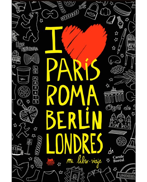 Imagem 0 de París Roma Berlín Londres. Mi libro-viaje (Capa mole com abas)
