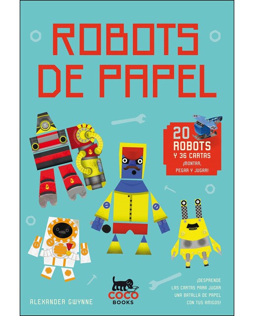 Robots de papel: Para montar y jugar (Capa mole) 1