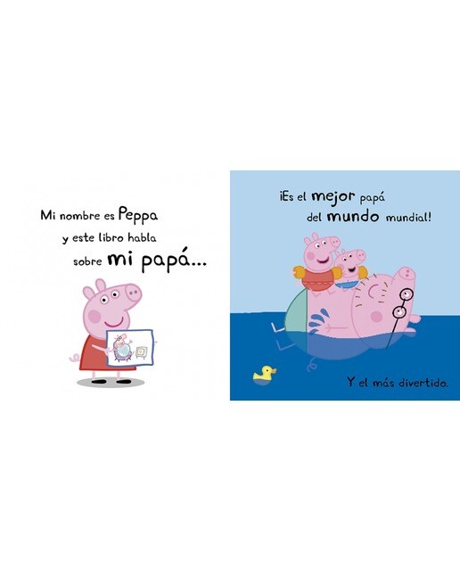 Peppa Pig. Libro de cartón - Mi papá: El regalo perfecto para el día del padre 2