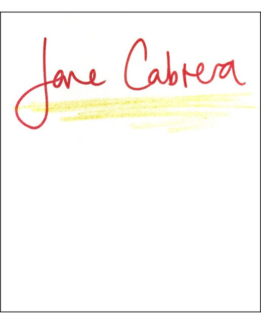 Jane cabrera: rainbow 1