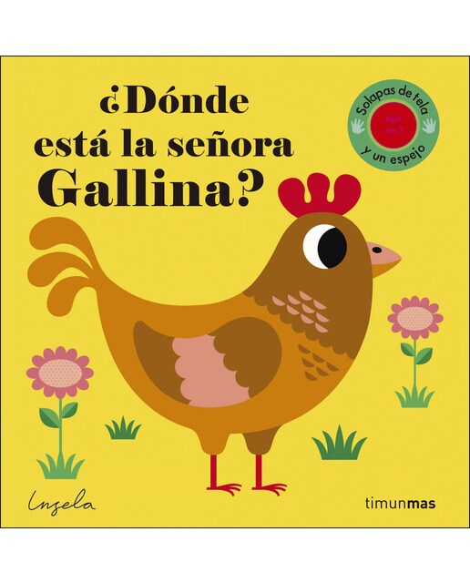 Imagem 0 de ¿Dónde está la señora Gallina?: Solapas de tela y un espejo