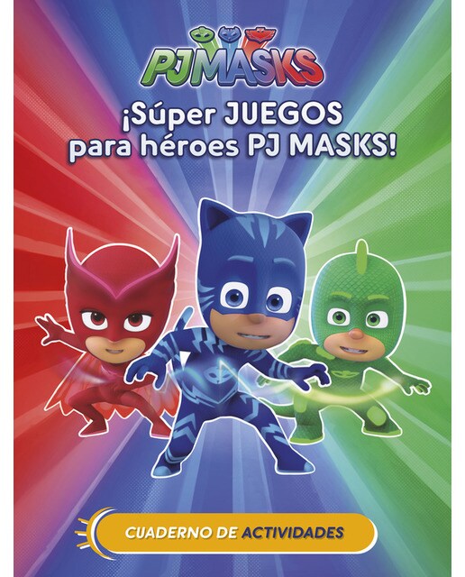 Imagem 0 de PJ Masks. Actividades - ¡Súper juegos para héroes PJ Masks!: Cuaderno de actividades (Capa mole)