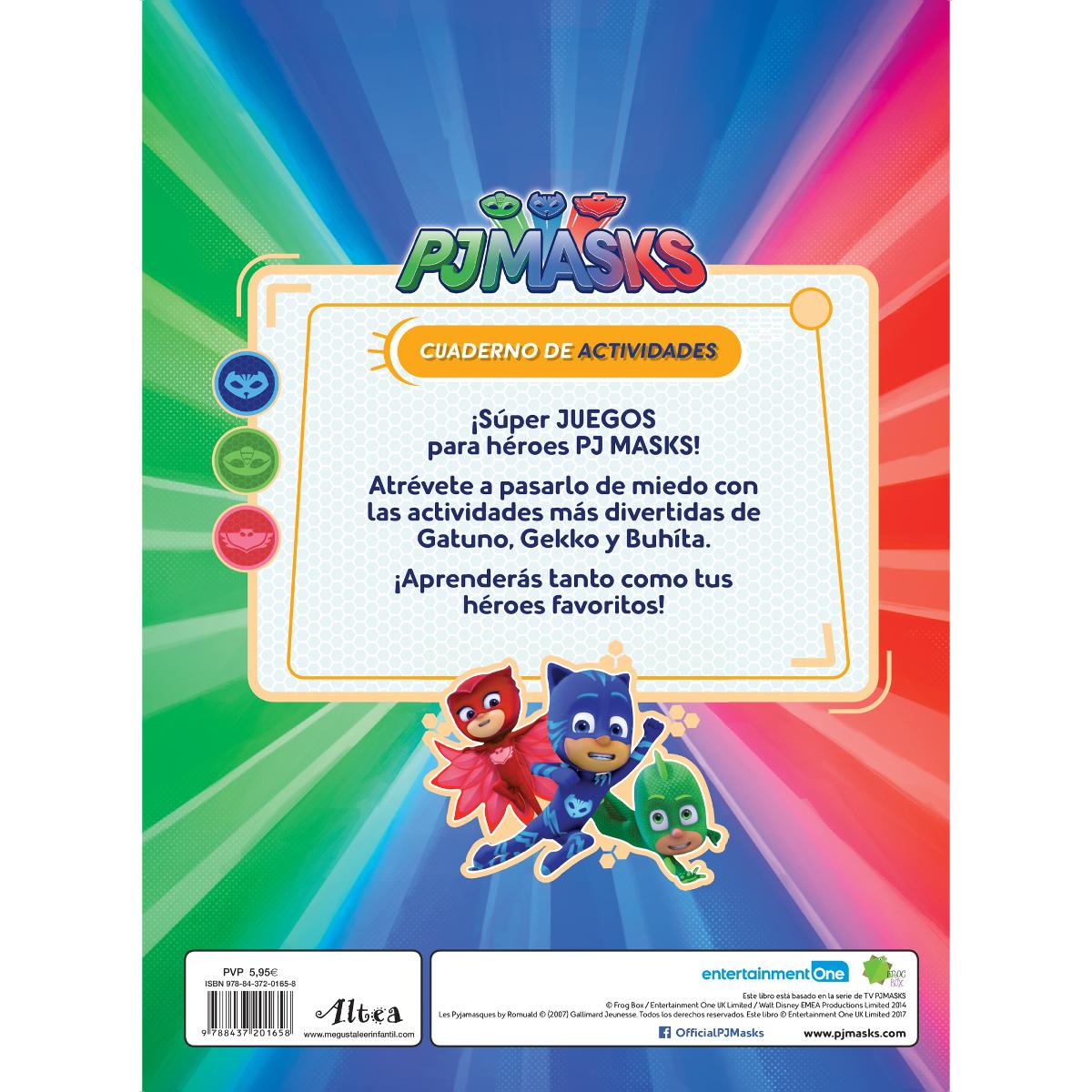 PJ Masks. Actividades - ¡Súper juegos para héroes PJ Masks!: Cuaderno de actividades (Capa mole) 2