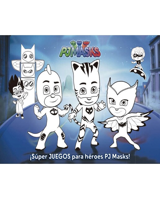 PJ Masks. Actividades - ¡Súper juegos para héroes PJ Masks!: Cuaderno de actividades (Capa mole) 4