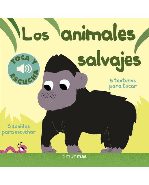 Imagem 0 de Los animales salvajes. Toca y escucha(Tapa dura)