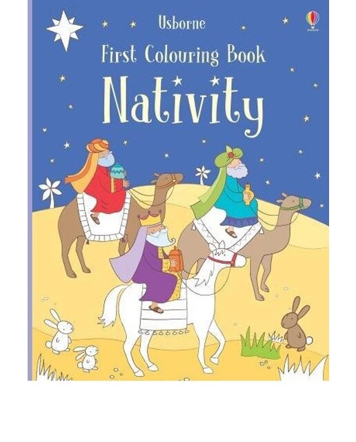 First Colouring Book Nativity 1