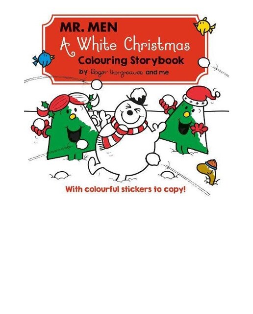 Imagem 0 de Mr men a white christmas colouring storybook