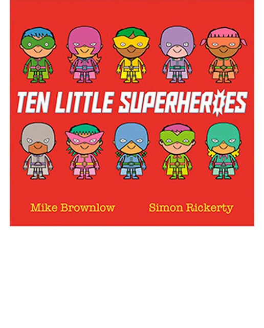 Ten little super heroes