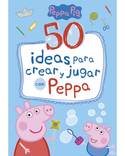 Peppa Pig. Cuaderno de actividades - 50 ideas para crear y jugar con Peppa (Capa dura) 1