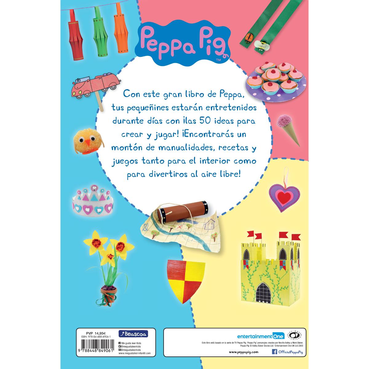 Peppa Pig. Cuaderno de actividades - 50 ideas para crear y jugar con Peppa (Capa dura) 2