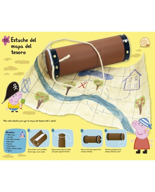Peppa Pig. Cuaderno de actividades - 50 ideas para crear y jugar con Peppa (Capa dura) 4