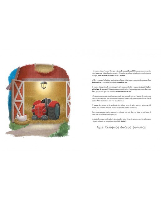 El petit tractor que vol adormir-se: Un nou mètode per ajudar els nens a dormir (Capa dura) 3