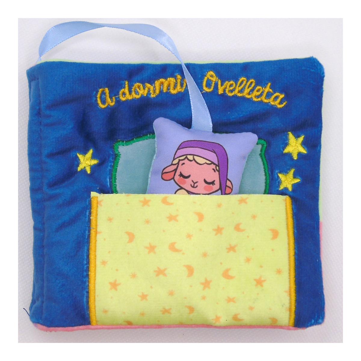 Imagem 0 de Contes per a bebès - A dormir, Ovelleta: Llibre de tela suau per a nadons entre 0 i 36 mesos. Interactiu, amb butxaques i amb una ovella de joguina!