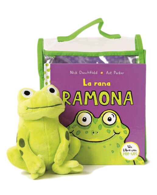 Pack la Rana Ramona + muñeco (Tapa dura)