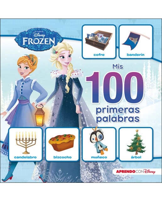Frozen. Mis 100 primeras palabras (Disney. Primeros aprendizajes) (Capa dura) 1