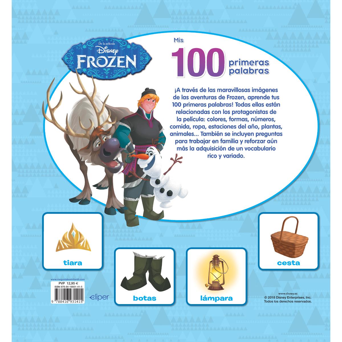 Frozen. Mis 100 primeras palabras (Disney. Primeros aprendizajes) (Capa dura) 2