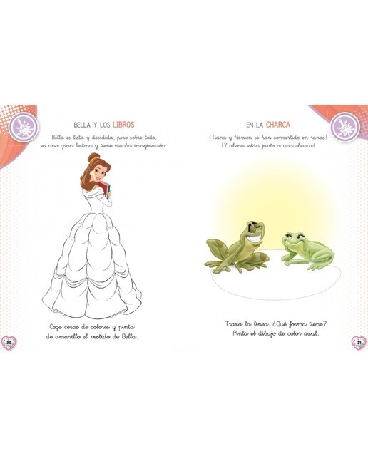 Vacaciones con las Princesas Disney (2 años) (Disney. Cuaderno de vacaciones) (Capa mole) 3