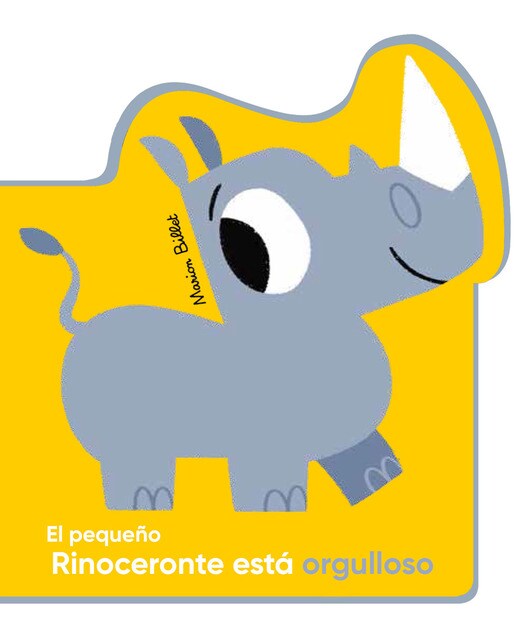 El pequeño Rinoceronte está orgulloso 1