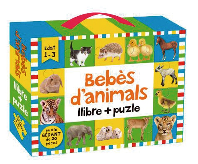 Bebès d'animals: llibre + puzle 1