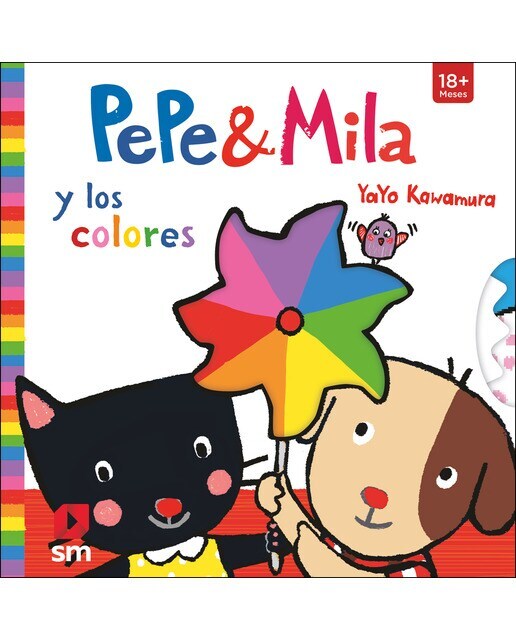 Pepe y Mila y los colores  (Tapa dura)