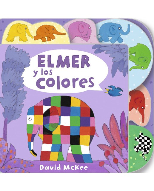 Elmer. Libro de cartón - Elmer y los colores 1