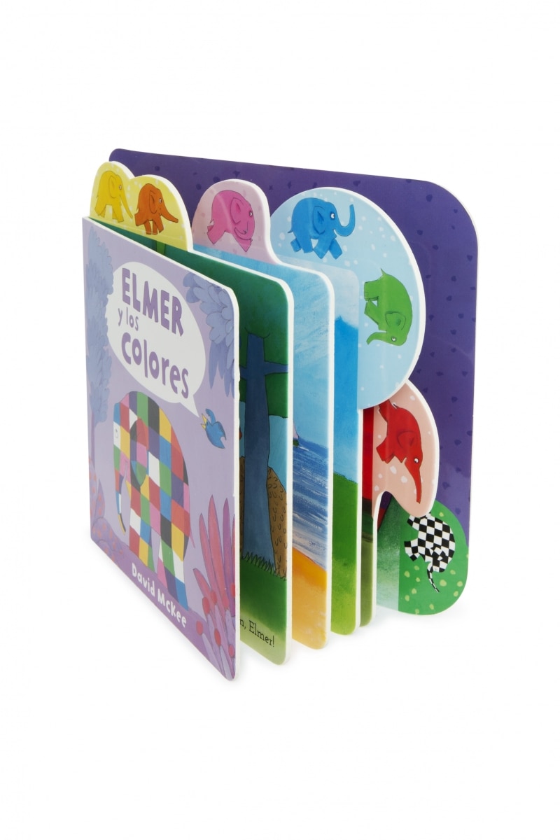 Elmer. Libro de cartón - Elmer y los colores 6