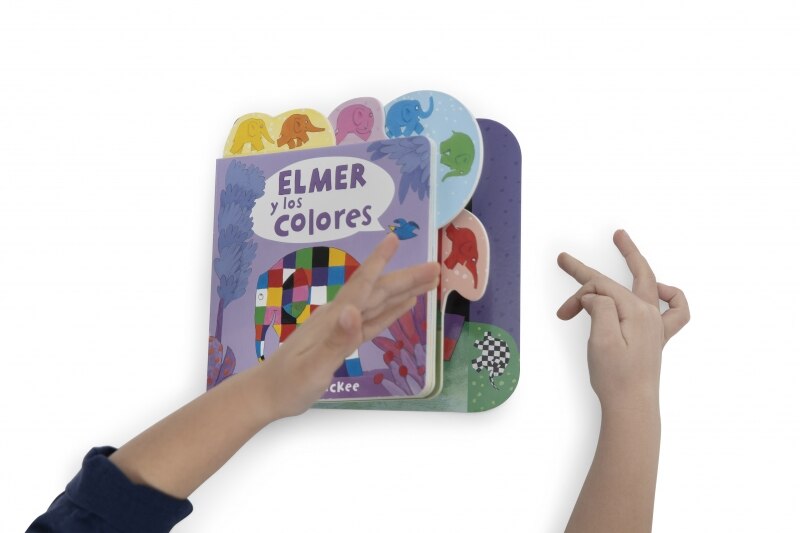 Elmer. Libro de cartón - Elmer y los colores 9