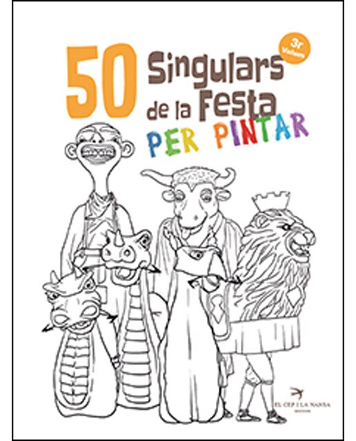50 Singulars de la Festa per pintar. Volum 3 (Capa mole) 1