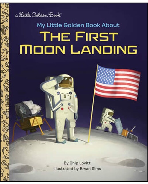 My Little Golden Book About The First Moon Landing 1