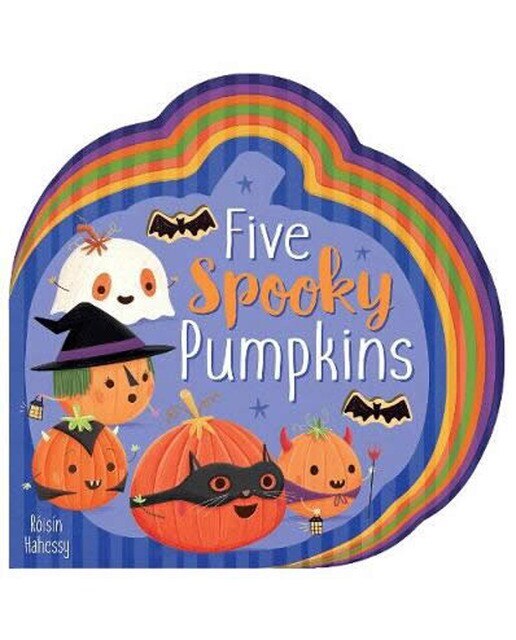 Five spooky pumpkins 1