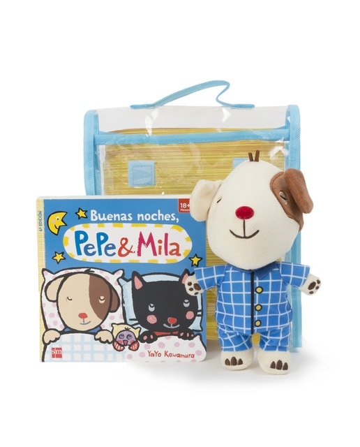 Pack de Buenas noches, Pepe & Mila (con muñeco de Pepe en pijama) (Capa dura) 1