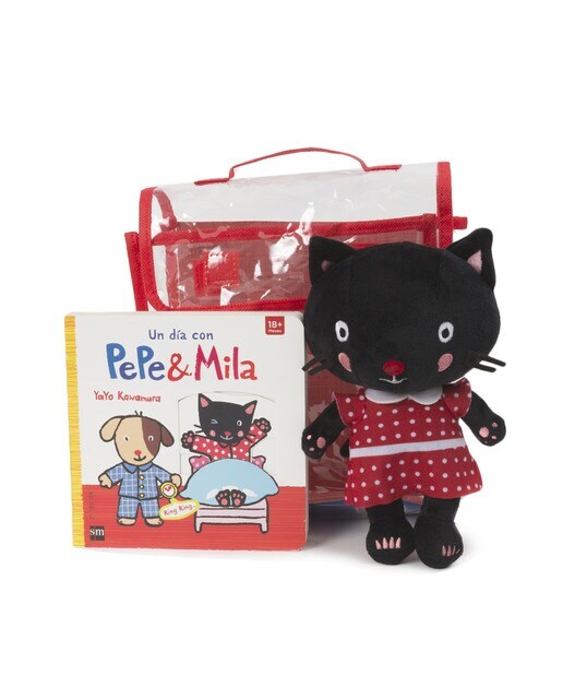 Pack Un día con Pepe y Mila + muñeco de la gata Mila  (Tapa blanda)