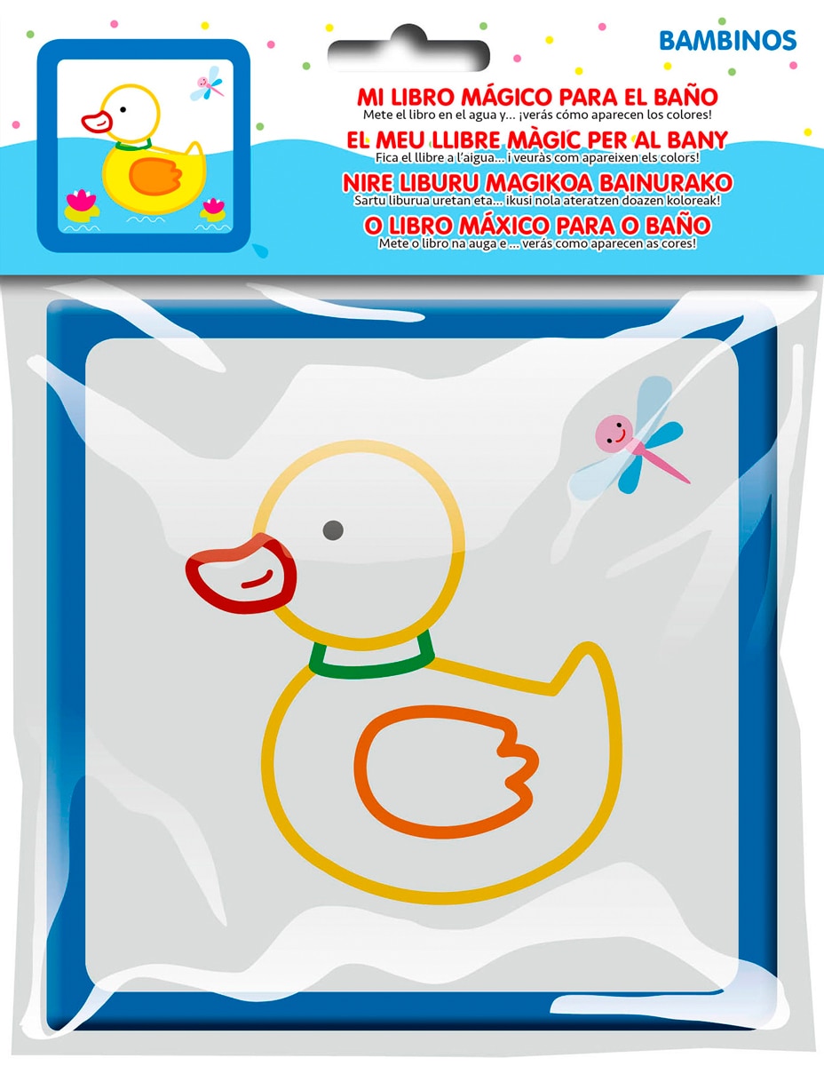 PATITO - MI LIBRO MÁGICO PARA EL BAÑO