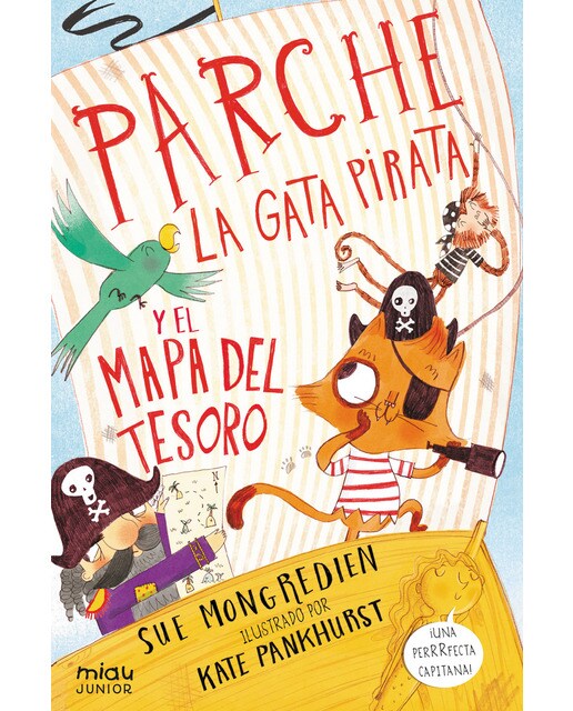 Imagem 0 de Parche la gata pirata y el mapa del tesoro(Tapa blanda)
