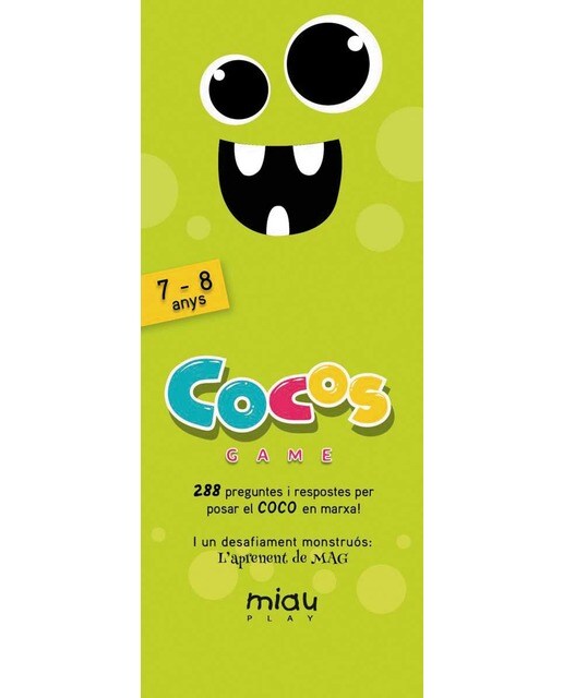 Cocos game 7-8 anys: 288 preguntes i respostes perposar el coco en marxa(Tapa blanda) 1