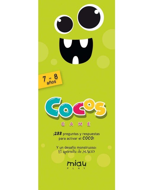 Imagem 0 de Cocos game 7-8 años: 288 preguntas y respuestas para darle al coco(Tapa blanda)