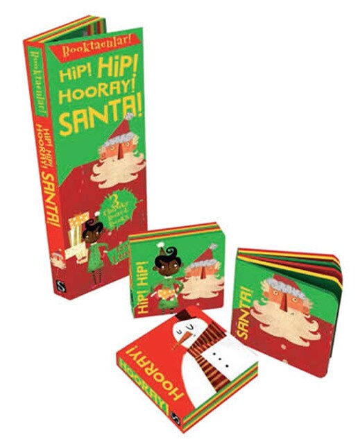 Hip hip! hooray! santa!