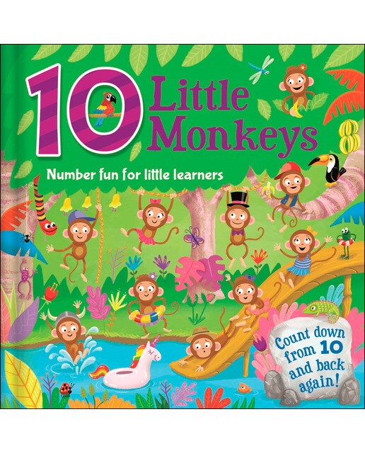 10 little monkeys 1