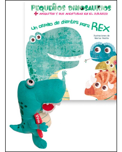 MU„ECO REX+ UN CEPILLO DE DIENTES PARA REX VVKIDS