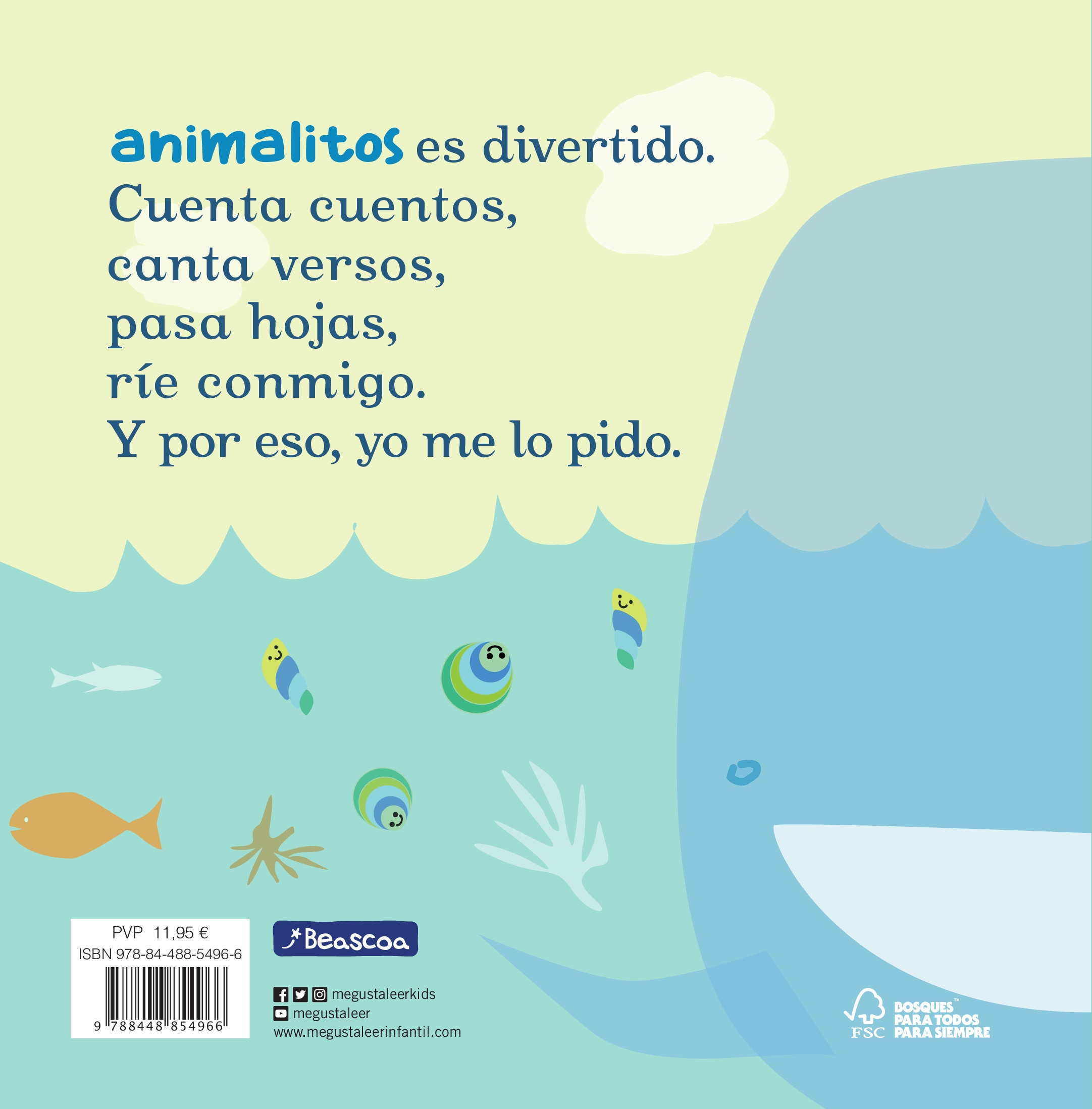 Animalitos del mar: Un libro rimado (Capa dura) 2