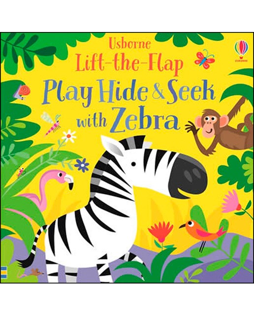 Play hide and seek with zebra 1